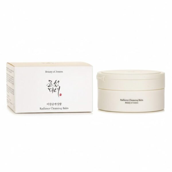 بلسم تنظيف البشرة الإشعاعي بماء الأرز من بيوتي أوف جونسون - Radiance Cleansing Balm.