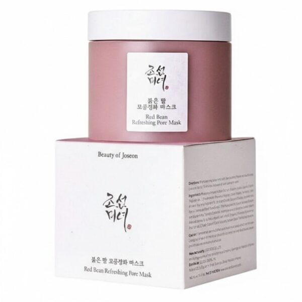 ماسك طين الفاصوليا الحمراء المنعش لتنظيف المسام من بيوتي أوف جونسون.beauty-of-joseon-red-bean-pore-mask