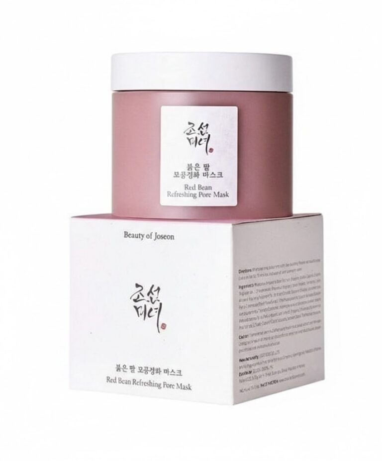 ماسك طين الفاصوليا الحمراء المنعش لتنظيف المسام من بيوتي أوف جونسون.beauty-of-joseon-red-bean-pore-mask