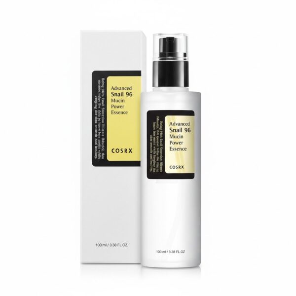 "سيروم كوزركس الحلزون 96 المتقدم للنضارة والترميم - COSRX Advanced Snail 96 Mucin Power Essence."
