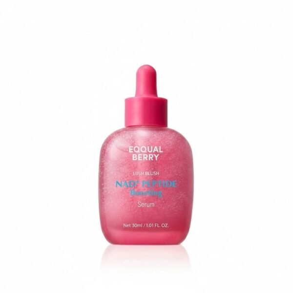 سيروم إيكوال بيري لوش بلاش بالببتيدات - نضارة وردية فورية  EQQUALBERRY Lush Blush NAD+ Peptide Serum
