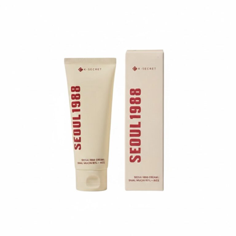 كريم كي سيكريت المرمم بمخاط الحلزون 93% ومستخلص الأرز - K-SECRET Snail Cream