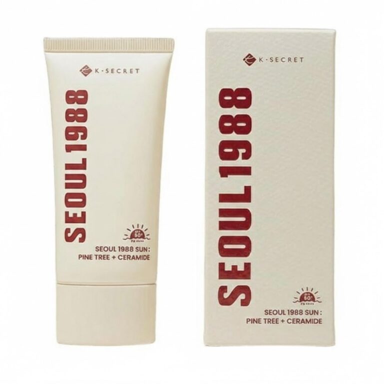 واقي شمس كي سيكريت سيول 1988 بالصنوبر والسيراميد - K-SECRET Sunscreen