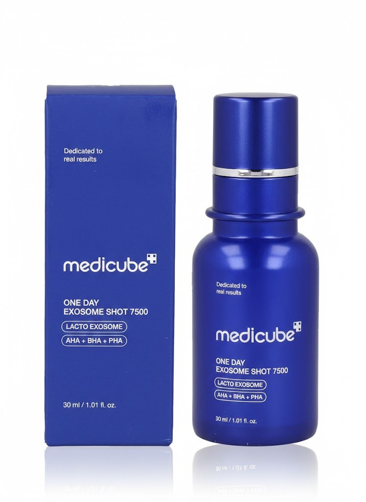 سيروم ميديكيوب ون داي إكسوزوم شوت 7500 لتصغير المسام Medicube One Day Exosome Shot 7500 30ml