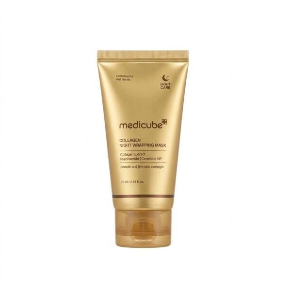 "ماسك ميديكيوب الكركم وحمض الكوجيك الليلي للتفتيح - Medicube Kojic Acid Turmeric Mask."