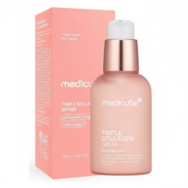 medicube-triple-collagen-serum-3-0-moisturizer احصلي على بشرة ممتلئة مع سيروم ميديكيوب تريبل كولاجين 3.0 الأصلي لترميم الجلد وعلاج الجفاف الشديد