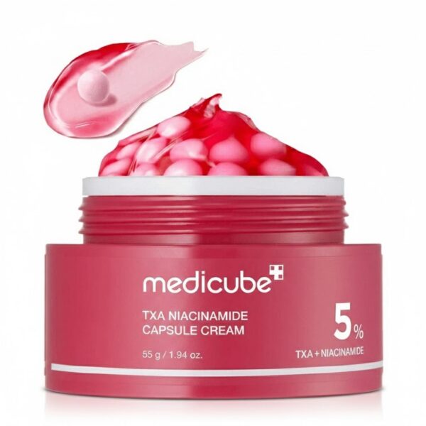 كريم ميديكيوب تيكسا نياسيناميد كبسولات لعلاج التصبغات والكلف Medicube TXA Niacinamide Capsule Cream 55g