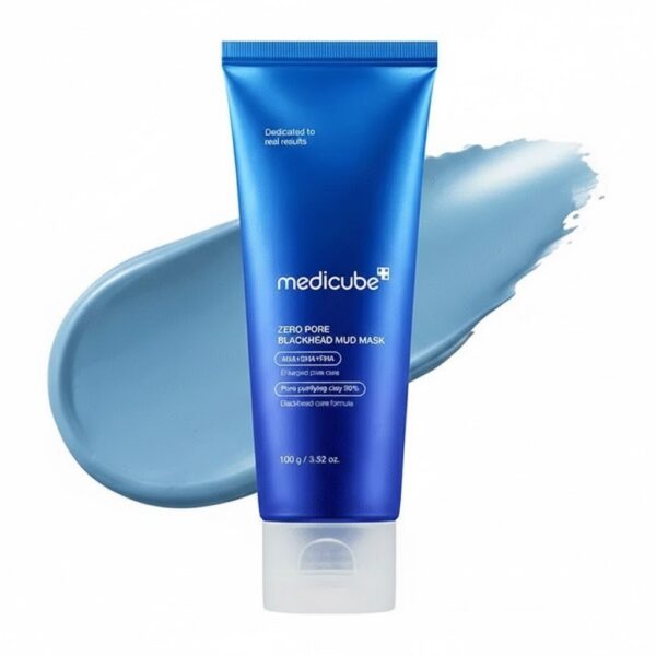 Medicube Zero Pore Blackhead Mud Mask 100g - ماسك ميدي كيوب الطيني لإزالة الرؤوس السوداء وتنظيف المسام