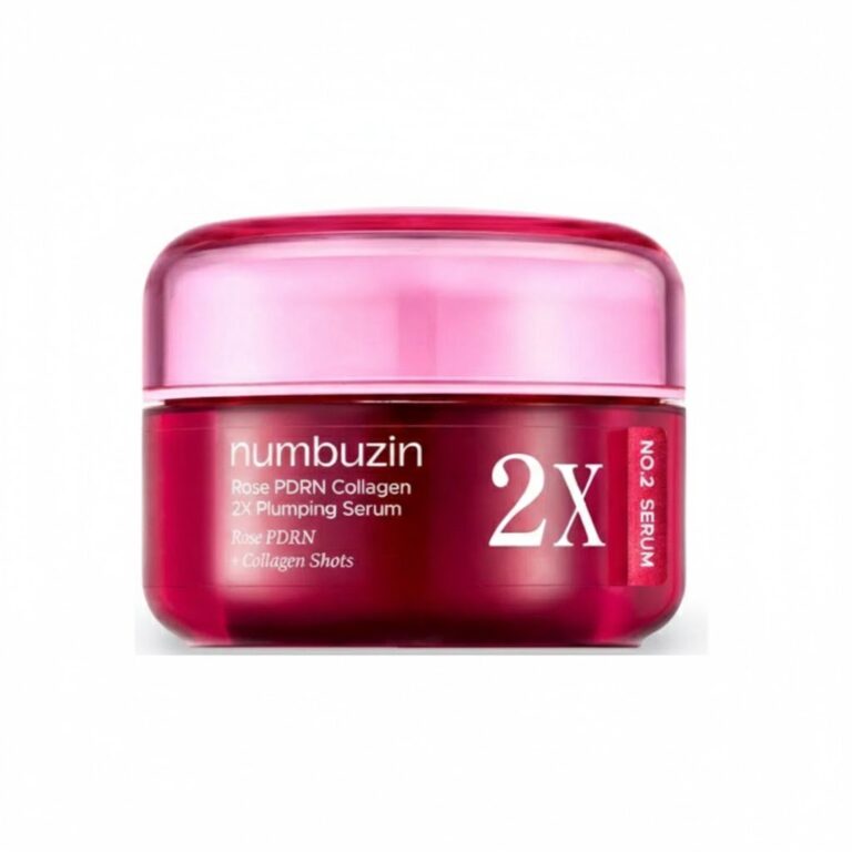 نمبر زين رقم 2 سيروم الورد والكولاجين لامتلاء البشرة - Numbuzin No. 2 Rose PDRN Collagen 2X Plumping Serum (30ml)
