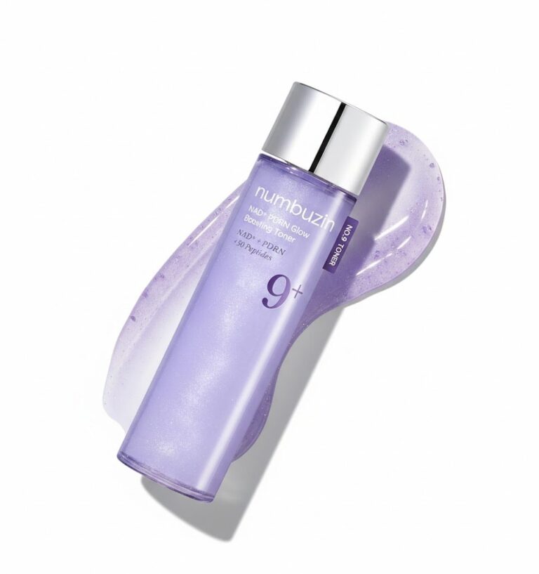 "تونر نمبر زين رقم 9 بتركيبة NAD+ و PDRN لشد البشرة وتعزيز النضارة الماسية."