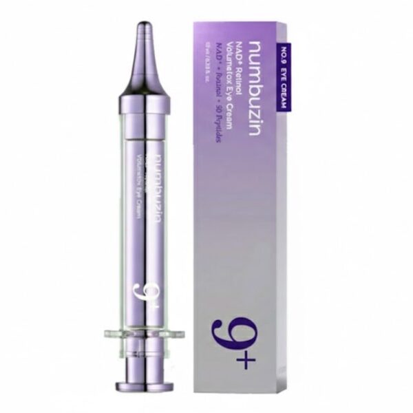 "كريم عين نمبر زين رقم 9 بالرتينول والـ NAD+ لشد التجاعيد ورفع الجفون."