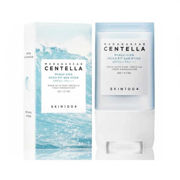 واقي شمس سكين 1004 ستيك هيلو-سيكا الحريري SKIN1004 Hyalu-Cica Silky Fit Sun Stick SPF50