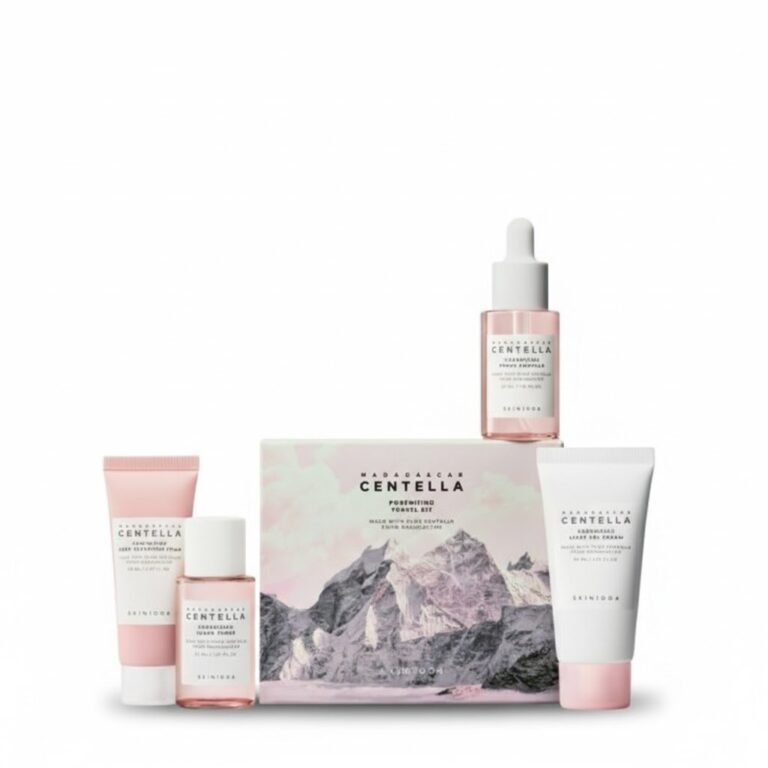 مجموعة السفر لشد المسام سكين 1004 SKIN1004 Madagascar Centella Poremizing Travel Kit