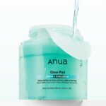 قطن أنوا بي دي آر إن 100 مع الهيالورونيك أسيد لنضارة وتوهج البشرة - 60 قطعة Anua PDRN 100 Hyaluronic Acid Glow Pad