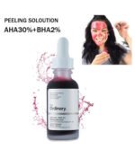 محلول التقشير الأحمر الأحمض الفواكه ذا أورديناري - 30 مل (The Ordinary AHA 30% + BHA 2% Peeling Solution - 30ml)