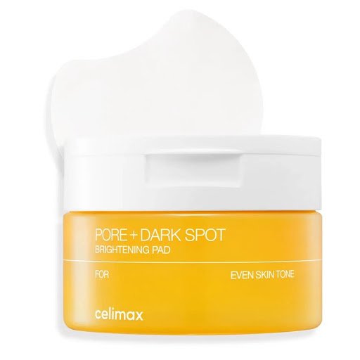 وسادات سيليماكس لتفتيح البقع الداكنة وتقليل المسام | Celimax Pore + Dark Spot Brightening Pad